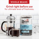 San Francisco Bay Whole Bean Coffee - Decaf Gourmet Blend (2Lb Bag), Medium Roast, Swiss Water Processed