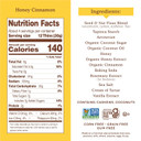 Simple Mills Sweet Thins Cookies, Seed And Nut Flour, Honey Cinnamon - Gluten Free, Paleo Friendly, Healthy Snacks, 4.25 Ounce (Pack Of 6)