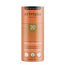 Attitude Sunscreen Stick, Broad Spectrum Uva/Uvb, Plant And Mineral-Based Formula, Vegan And Cruelty-Free Sun Care Products, Body, Spf 30, Orange Blossom, 3 Ounces