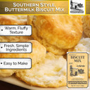 Weisenberger Biscuit Mix - Southern Style Buttermilk Biscuit Mix - Made From Non Gmo Soft Red Wheat - Traditional Old Fashioned Breakfast Biscuits - Quick Breakfast Biscuit Mix - 5.5 Oz - 12 Pack