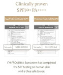 [I'M From] Rice Sunscreen 50Ml, Physical, Rice Extract 41%, Non-Nano Zinc Oxide, Reef Friendly, Skin Sun Protection