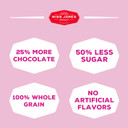 Miss Jones Baking Chocolate Chip Cookie Mix - Whole Grains, More Chocolate Chips, 50% Lower Sugar, Naturally Sweetened Desserts & Treats, 13 Ounce(Pack Of 6)