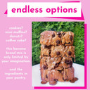 Gonanas Salted Caramel Banana Bread Mix, Vegan, Gluten Free Healthy Snacks. Oat Flour Banana Bread Or Banana Muffin Mix. Women Owned, Us Ingredients, Dairy Free, Nut Free, Delicious (3 Pack)