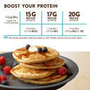 Krusteaz Protein Buttermilk Pancake Mix, 20 Ounce Boxes (Pack Of 8)