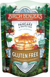 Birch Benders Gluten Free Pancake And Waffle Mix, 14 Oz (Pack Of 2) With By The Cup Swivel Spoons