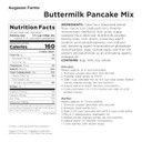Augason Farms Buttermilk Pancake Mix 3 Lbs 4 Oz #10 Can