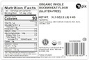 Yupik Organic Gluten-Free Whole Buckwheat Flour, 2.2 Lb, Non-Gmo, Vegan, Gluten-Free