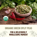 Mountain High Organics Certified Organic Green Split Peas 1/5Lb Bag