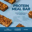 Wonderslim Meal Replacement Protein Bar, Peppermint Cocoa Crunch, 15G Protein, 20 Vitamins & Minerals, Gluten Free (7Ct)