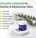 Truremedy Naturals - Remedy Balm With Tea Tree Oil - Soothing Itch Relief Ointment For Rash & Itchy Skin - Moisturizing Cream For Dry Skin - 100% Natural Foot & Body Balm - Lavender & Eucalyptus, 2Oz