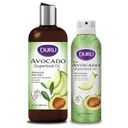 Duru Avocado Bundle Spray Lotion & Body Wash - Spray Moisturizer For Body Skin Care Products Body Wash For Dry Skin Repair 48 Hour Moisture Superfood Oils Skin Body Lotion And Wash For Women Men Kids
