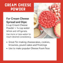 Judee'S Cream Bundle: Heavy Cream Powder (11 Oz), Cream Cheese Powder (11.25 Oz), And Sour Cream Powder (11.25 Oz), Made In Usa, Dairy Flavors, Keto Friendly, Dedicated Gluten & Nut Free Facility