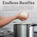 Mozzarella & Ricotta Cheese Making Kit | 5 Piece Diy Kit Includes Cheesecloth, Vegetable Rennet, Citric Acid, Cheese Salt, & Cooking Thermometer | Great Gift Ideas | Italian Cheese Making Supplies
