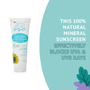 Green Beaver Moisturizing 100% Natural, Reef-Safe, Spf 40 Sunscreen Lotion, Hypoallergenic, 100% Natural Reef Safe Mineral Sunscreen For All Skin Types, Sweatproof And Waterproof For Over 1 Hour, Broad-Spectrum Sunblock, 90Ml