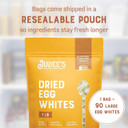 Judeeã¢ÂS Dried Egg White Powder 16 Oz - Pasteurized - Delicious And 100% Gluten-Free - Great For Breakfast And Camping Meals - Use To Make Meringue, Royal Icing, And Shakes