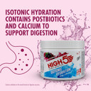 HIGH5 Hydration Energy Drink Powder | Isotonic Electrolyte Hydration | 28 g Carbs | 25mg Magnesium | Added Postbiotics | Zero Fat | (Blackcurrant, 300g)