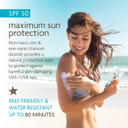 Love Sun Body Mineral Body Sunscreen Spf 50 (Fragrance Free) | 100% Natural Broad Spectrum Mineral Zinc Oxide | All-Day Protection | Baby & Child Safe | Reef Safe Skincare | 3 Fl Oz