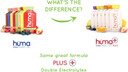 Huma Plus (Double Electrolytes) - Chia Energy Gel, Blackberry Banana, 12 Gels - Stomach Friendly, Real Food Energy Gels