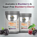 Garden Of Life Sport Organic Plant-Based Energy + Focus Vegan Clean Pre Workout Powder, Sugar & Gluten Free Blackberry Cherry With 85Mg Caffeine, Natural No Booster, B12, 40 Servings, 8.14 Oz