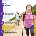 Lung Capaci-T - Respiratory Support Supplement - Coq10, N-Acetyl Cysteine, Boswellia, Eucalyptus, Mullein, Green Tea, Nettle & Peppermint - Increases Oxygen Capacity & Reduces Mucus - 90 Capsules