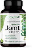 Emerald Labs Joint Health - Biocell Ii Collagen, Optimsm, Glucosamine, Meriva Turmeric Curcuminoids & More - Joint Health, Mobility & Flexibility Support* - 90 Vegetable Capsules (30-Day Supply)
