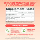 Estroven Weight Management For Menopause Relief - 30 Ct. - Clinically Proven Ingredients Help Manage Weight, Provide Night Sweats & Hot Flash Relief - Drug-Free & Gluten-Free Caplets