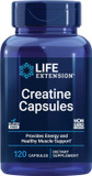 Life Extension Creatine Capsules  Creatine Monohydrate  Promotes Strength, Lean Muscle, Healthy Endurance  Non-Gmo, Gluten-Free  120 Capsules