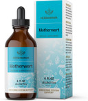 Herbamama Motherwort Tincture - Organic Motherwort Herb Liquid Drops - Vegan Supplement - 4 Fl Oz