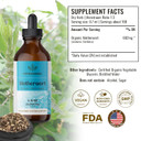 Herbamama Motherwort Tincture - Organic Motherwort Herb Liquid Drops - Vegan Supplement - 4 Fl Oz