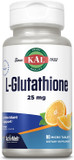 Kal L-Glutathione Sr, Reduced Glutathione Supplement, High Absorption Antioxidant Supplement, Lab Verified, 60-Day Guarantee, 60 Servings, 60 Vegcaps