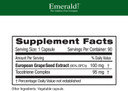 Emerald Labs European Grape Seed Extract - Antioxidant & Immune Support Supplement - Supports Healthy Blood Flow - 90 Vegetable Capsules (90-Day Supply)