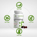 Korean Red Panax Ginseng Root Extract, 7,500Mg Per Serving, 240 Softgels  150Mg Active Ginsenosides, 5:1 Max Strength Extract  Energy & Immune Health Supplement  Non-Gmo