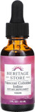 Heritage Store Nascent Colloidal Iodine Drops 246Mcg, Liquid Iodine Supplement For Healthy Thyroid Support,* With Nascent Iodine From Atlantic Kelp, Bioavailable, Vegan, Approx. 480 Servings, 1Oz