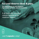 Biotin 5000 Mcg Hair Skin Nails Supplement  High-Potency Hair Growth Vitamins For Women & Men  Provide Powerful Support For Healthy Hair, Stronger Nails And Glowing Skin  120 Vegan Soft Capsules