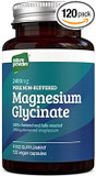 Magnesium Glycinate Traacs (Bisglycinate) 2,400Mg, 120 Vegan Capsules, 100% Pure, Non-Buffered, Chelated And Highly Bioavailable. Made In The Uk. No Fillers Or Flow Agents