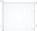 Dearlomum Retractable Baby Gate,Mesh Baby Gate Or Mesh Dog Gate,33" Tall,Extends Up To 55" Wide,Child Safety Gate For Doorways, Stairs, Hallways, Indoor/Outdoorwhite,33"X55"