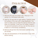 Gigi Microwave Sensitive Tweezeless Wax With Azulene Oil - Non-Strip Facial Hair Remover For Sensitive Skin, 1 Oz