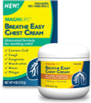Magnilife Breathe Easy Chest Cream, Unscented Natural Chest Rub To Alleviate Coughing, Congestion, Muscle Aches, And Pains - 4Oz