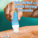 Cool & Heat Pain Relieving Liquid, Menthol 16%, Maximum Strength, Roll On, Made In Usa, 2.5 Fl Ounces (Coolheat)