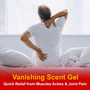 Careall (3 Pack) 3.0 Oz. Muscle & Joint Vanishing Scent Gel, Non-Greasy, Pain Reliver Gel For Muscle, Back And Minor Arthritis, Compare To Active Ingredients Of Bengay Vanishing Scent, 2.5% Menthol