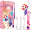 Vekkia Kids Electric Toothbrushes, Kids Toothbrush With 3 Modes And 2-Min Time For Age 3+, Ipx7 Waterproof, 4 Soft Bristles(Flower Fairy) Vekkia Kids Electric Toothbrushes, Kids Toothbrush With 3 Modes And 2-Min Time For Age 3+, Ipx7 Waterproof, 4 Soft Bristles(Flower Fairy)