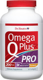 Dr. Sinatra Omega Q Plus Pro  Professional Strength Heart And Healthy Aging Support With 200 Mg Of Coq10 And 90 Mg Of Resveratrol For Optimal Cellular Energy Production (90 Softgels)
