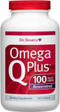 Dr. Sinatra Omega Q Plus 100 Resveratrol  Omega-3 Supplement Supports Heart Health And Provides Antioxidant Power With 100Mg Of Coq10 And Resveratrol (60 Softgels)