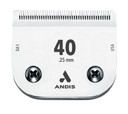 Andis Ceramicedge Carbon-Infused Steel Pet Clipper Blade, Size-40Ss, 1/100-Inch Cut Length (64350)