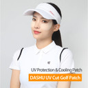 Dashu Daily Uv Cut Golf Patch 5Pairs - For Outdoor Activities, Sunblock Patches, Skin Soothing Ingredients, Anti-Freckle, Uv Protection, Easy Peel Offã¢Â