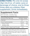 Metabolic Maintenance Organic Psyllium Husk Powder - Soluble Fiber For Digestion + Regularity Support (1 Pound, 150 Servings)