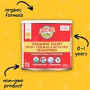 Earth'S Best Organic Baby Formula For Babies 0-12 Months, Powdered Dairy Infant Formula With Iron, Omega-3 Dha, And Omega-6 Ara, 21 Oz Formula Container