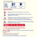 Betty Crocker Mug Treats Chocolate Caramel Cake Mix With Caramel Topping, 4 Servings, 12.5 Oz. (Pack Of 6)