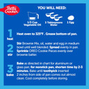 Betty Crocker Oreo Brownie Mix, Oreo Brownie Mix Topped With Oreo Cookie Pieces, 13.6 Oz