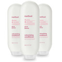 Method Volumizing Conditioner, Pure Peace With Rose, Peony, And Pink Sea Salt Scent Notes, Paraben And Sulfate Free, 13.5 Oz (Pack Of 3)